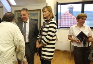 OTVORITEV RAZSTAVE SLIK LOJZETA PERKA 26 FOTO LJUBO VUKELIČ